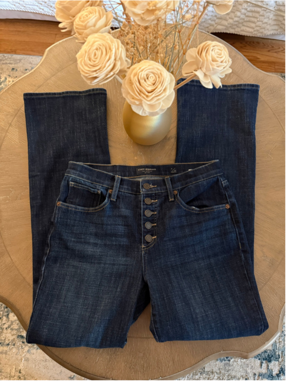 Women's Lucky Brand High Rise Jeans Size 8 Blue